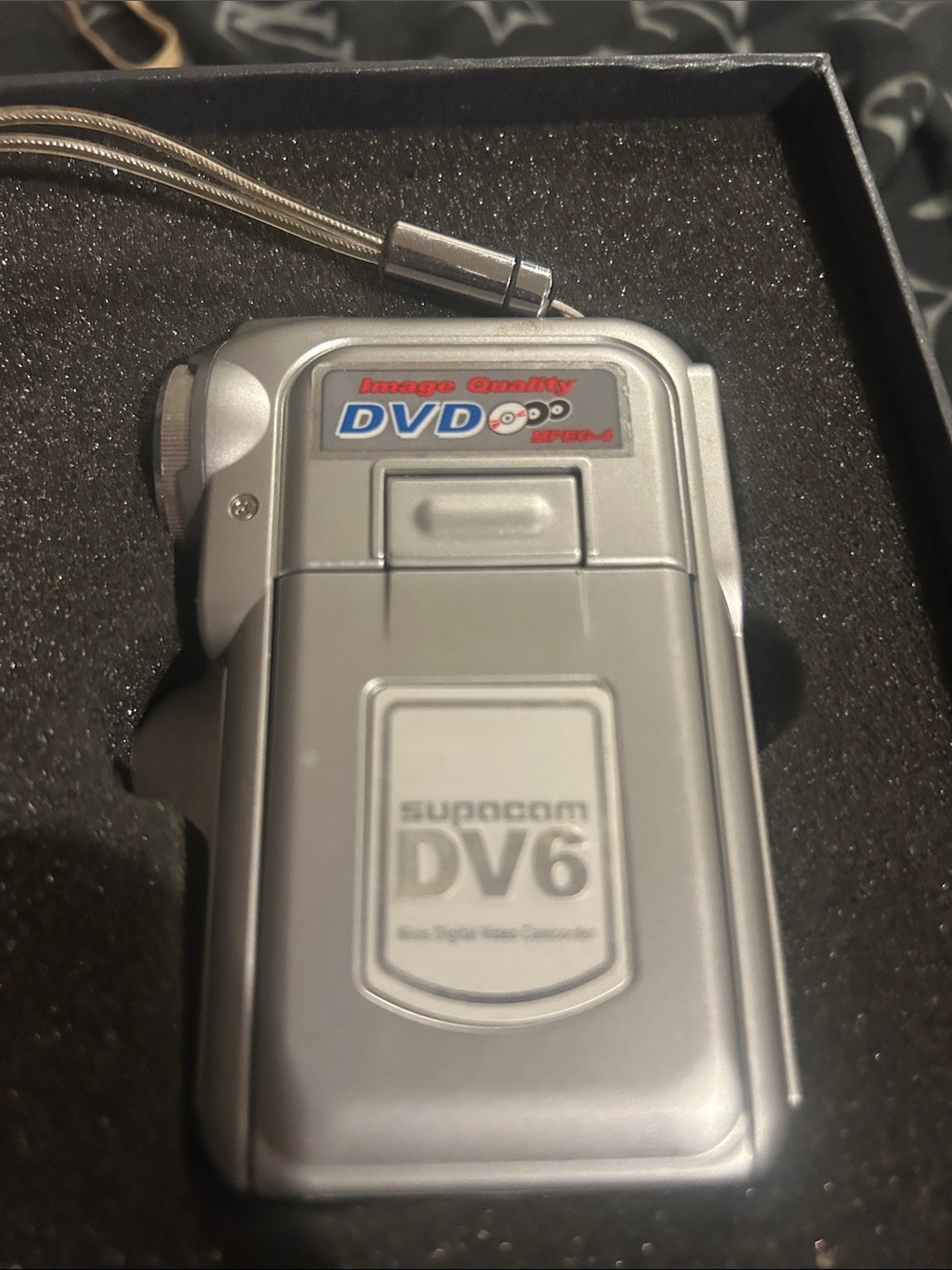 DV6 Portable DVD Camcorder - Silver